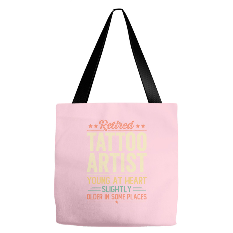 Retired Tattoo Artist Aesthetic Tote Bags | Artistshot