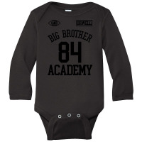 Big Brother Academy 1984 Jersey Long Sleeve Baby Bodysuit | Artistshot