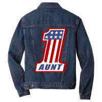 Number One Aunt Music Men Denim Jacket | Artistshot