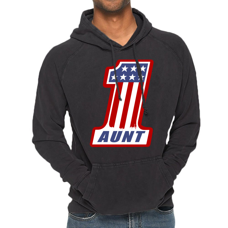 Number One Aunt Music Vintage Hoodie | Artistshot