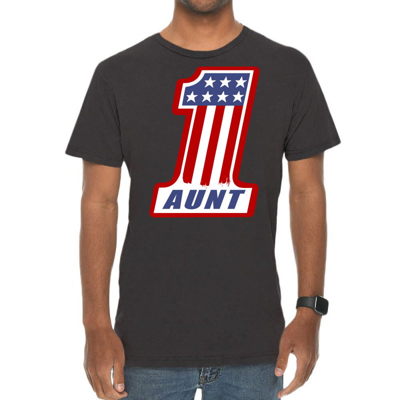 Number One Aunt Music Vintage T-shirt | Artistshot