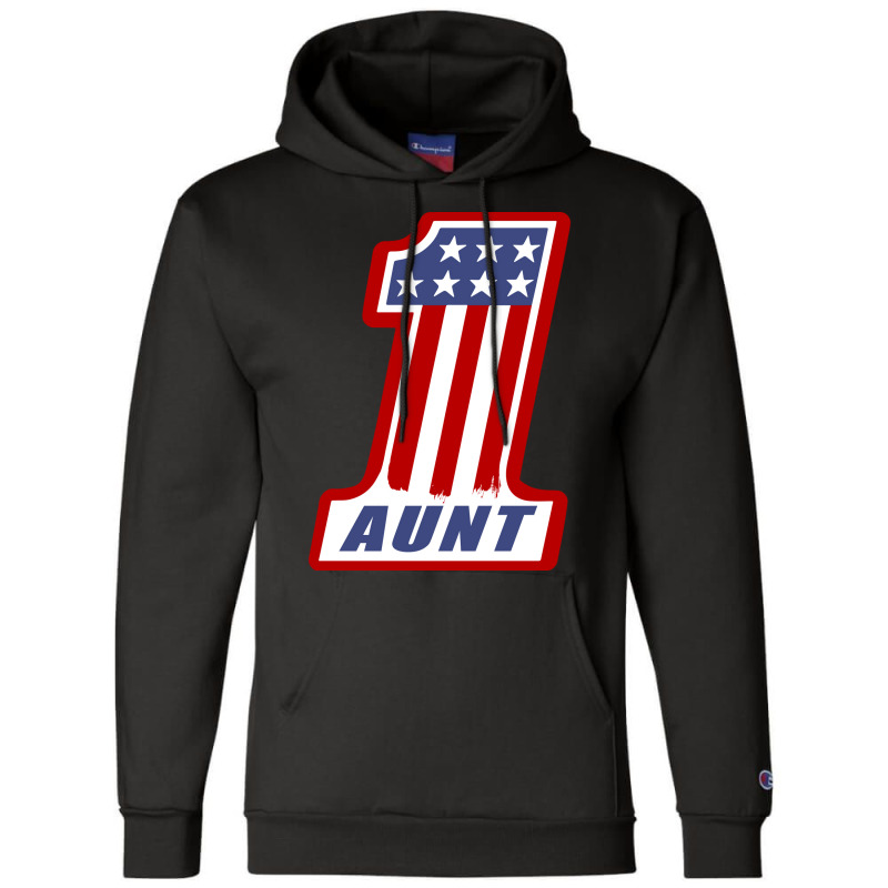 Number One Aunt Music Champion Hoodie | Artistshot