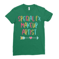 Special Effects Makeup Artist Fun Casual Boho Desi Ladies Fitted T-shirt | Artistshot