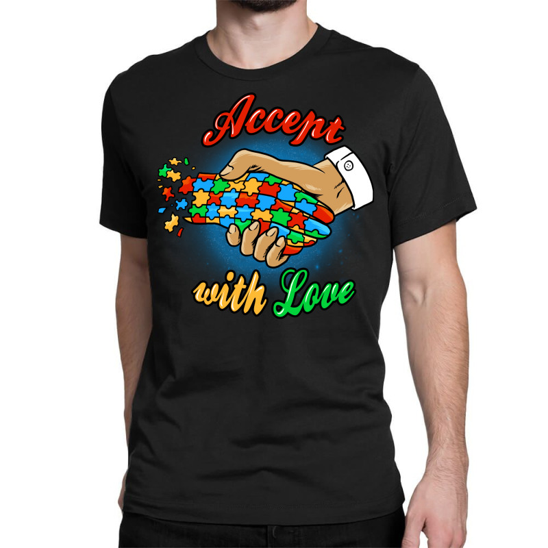 Accept With Love Summer Classic T-shirt by vonnezramzele | Artistshot