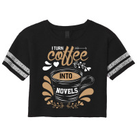 Author Book Writer Literature Bookworm Writing Gir Scorecard Crop Tee | Artistshot