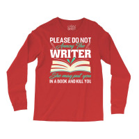 Author Book Writer Literature Bookworm Writing Gir Long Sleeve Shirts | Artistshot