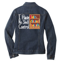 Reading  Perfect For All Book Lovers Blue Ladies Denim Jacket | Artistshot