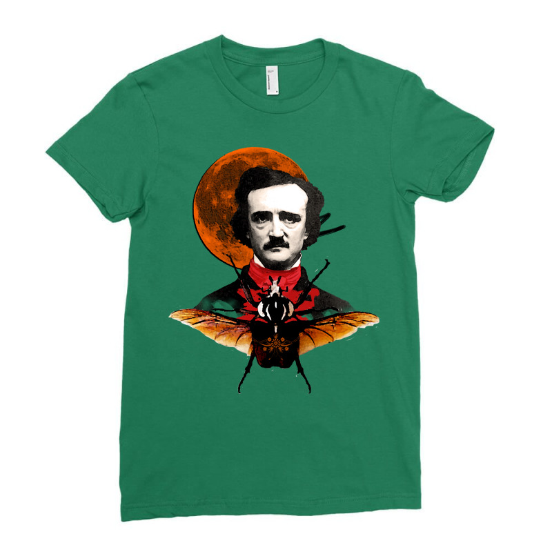 Edgar Poe Boy Ladies Fitted T-Shirt by horveyfoths | Artistshot