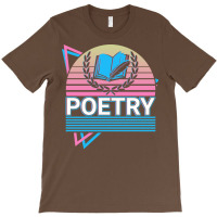 Poetry Poetic Poet Writer Author Retro Gift Yellow T-shirt | Artistshot