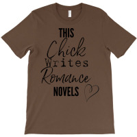 This Chick Writes Romance Novels Nostalgia T-shirt | Artistshot