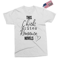 This Chick Writes Romance Novels Nostalgia Exclusive T-shirt | Artistshot