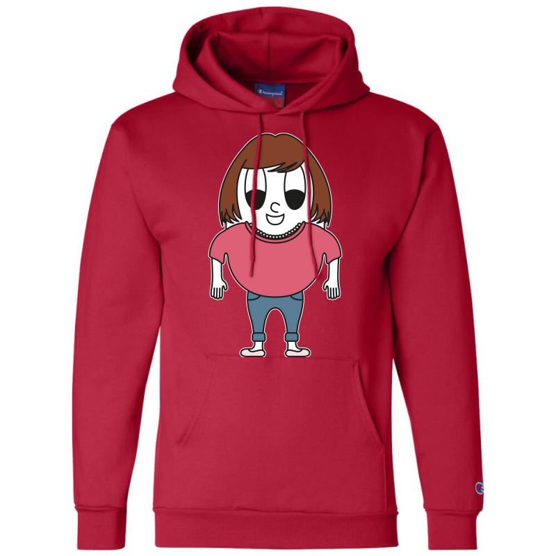 Aunt Egg Hipster Champion Hoodie by efratydrexp | Artistshot