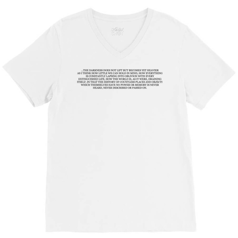 Wg Sebald Girl Gift V-Neck Tee by botitefinos | Artistshot