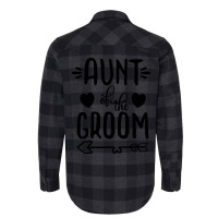 Aunt Of The Groom Wedding Party Flannel Shirt | Artistshot