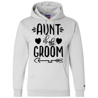 Aunt Of The Groom Wedding Party Champion Hoodie | Artistshot