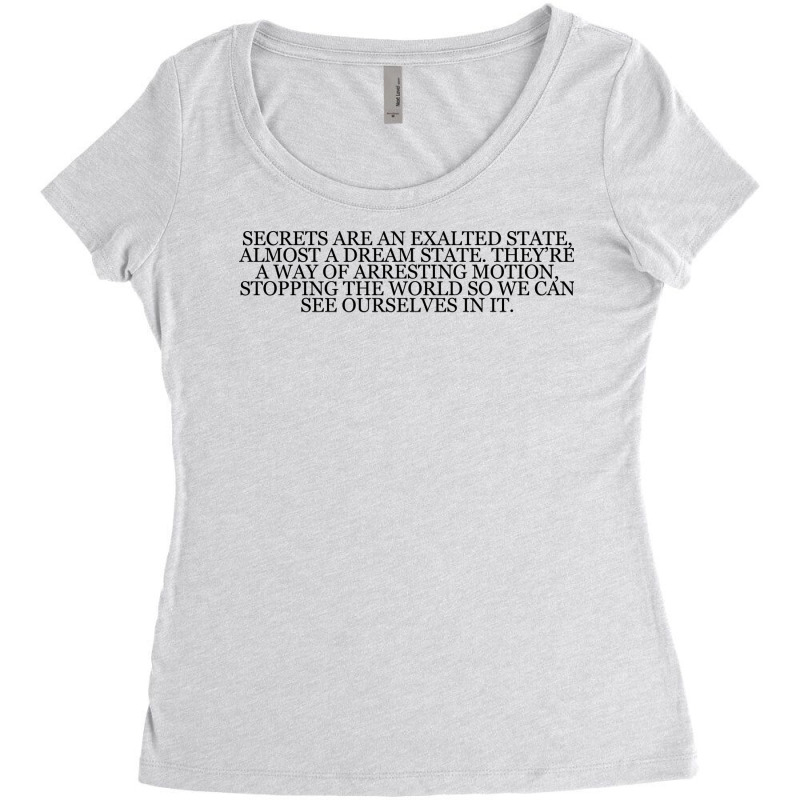 Don Delillo Cute 80s Women's Triblend Scoop T-shirt by kromahbobdez | Artistshot