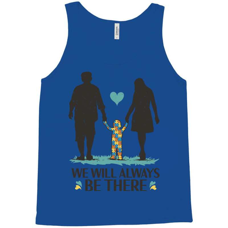 Family With Autistic Child 80s Tank Top by qinbawelw | Artistshot