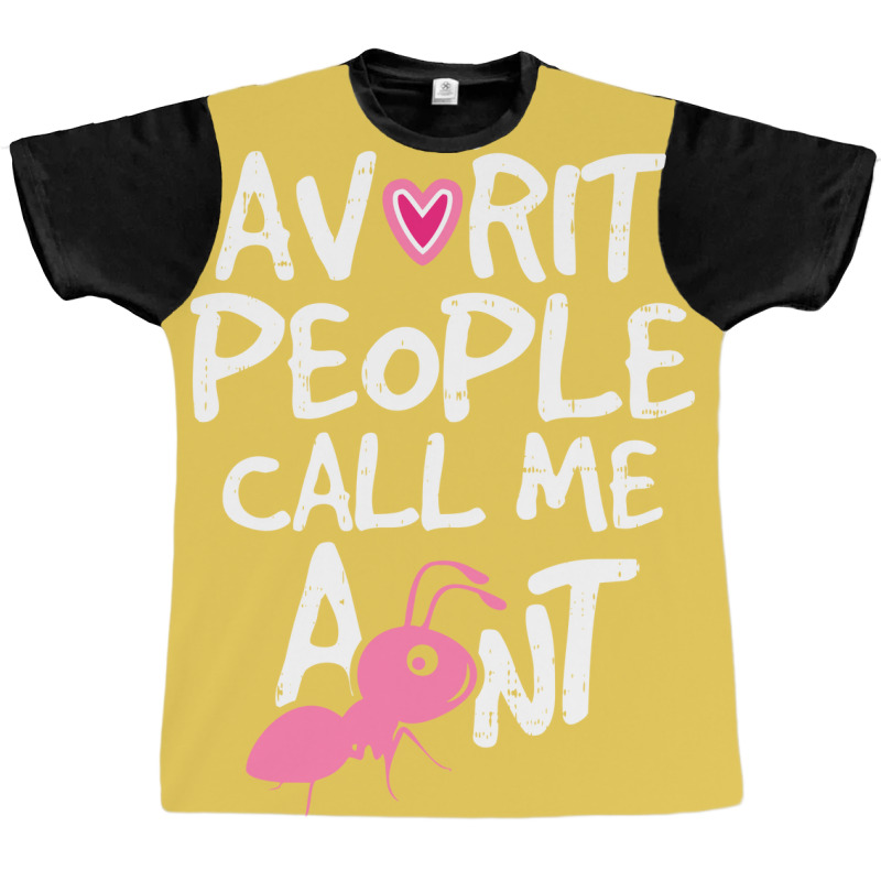 My Favorite People Call Me Aunt Hippie Graphic T-shirt by efratydrexp | Artistshot