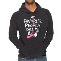 My Favorite People Call Me Aunt Hippie Vintage Hoodie | Artistshot