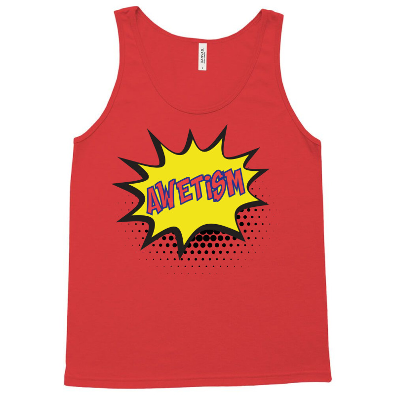 Awetism Cool Tank Top by dervenbakensz | Artistshot