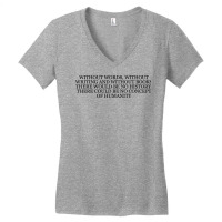 Hermann Hesse Quote Girl Women's V-neck T-shirt | Artistshot