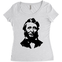 Thoreau Pillows Boy Women's Triblend Scoop T-shirt | Artistshot