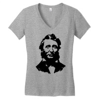 Thoreau Pillows Boy Women's V-neck T-shirt | Artistshot