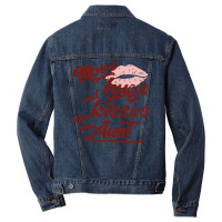 Aunt More Hugs And Kisses Men Denim Jacket | Artistshot