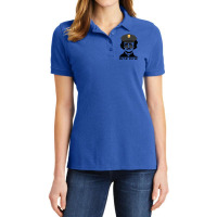 Poe Poe Police Funny Edgar Allan Poe Author Tumblr Ladies Polo Shirt | Artistshot