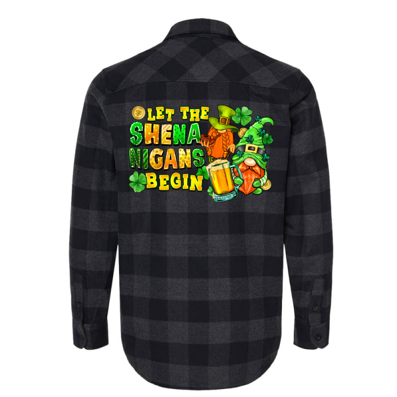 Let The Shenanigans Begin Flannel Shirt | Artistshot