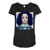 #bjork Utopia Tour 2022 Maternity Scoop Neck T-shirt | Artistshot