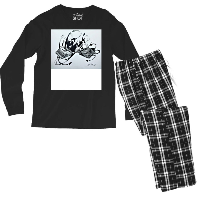 Create Dangerously Men's Long Sleeve Pajama Set by hynanvskyy | Artistshot