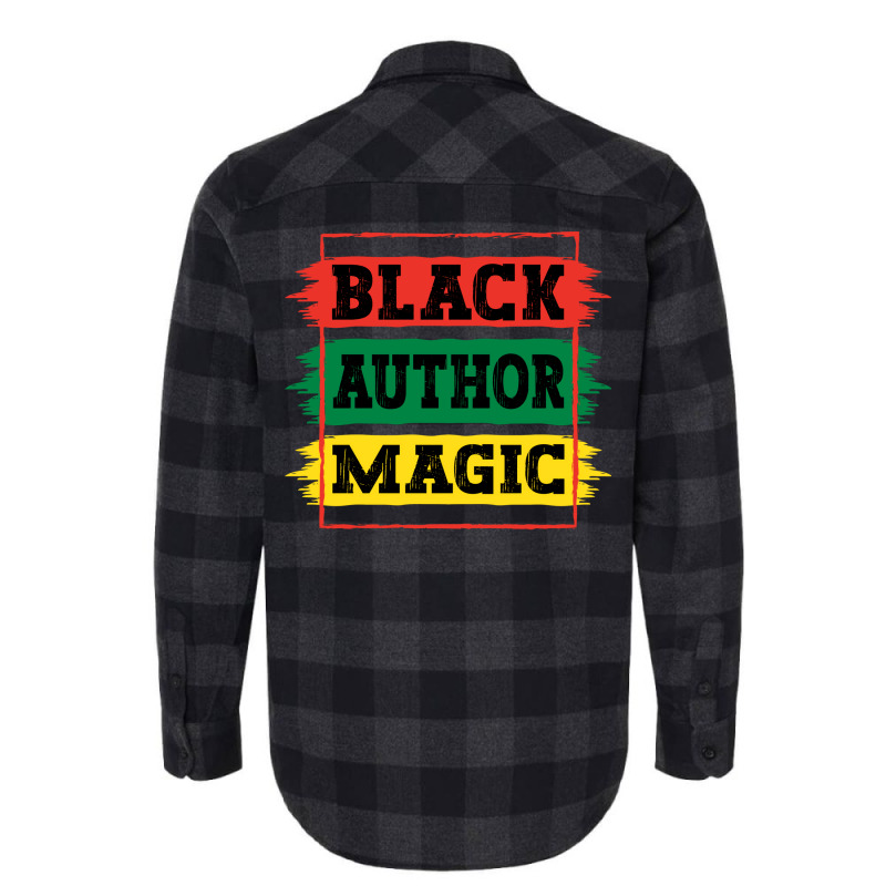 Black Author Magic Black African History Month Pri Flannel Shirt | Artistshot