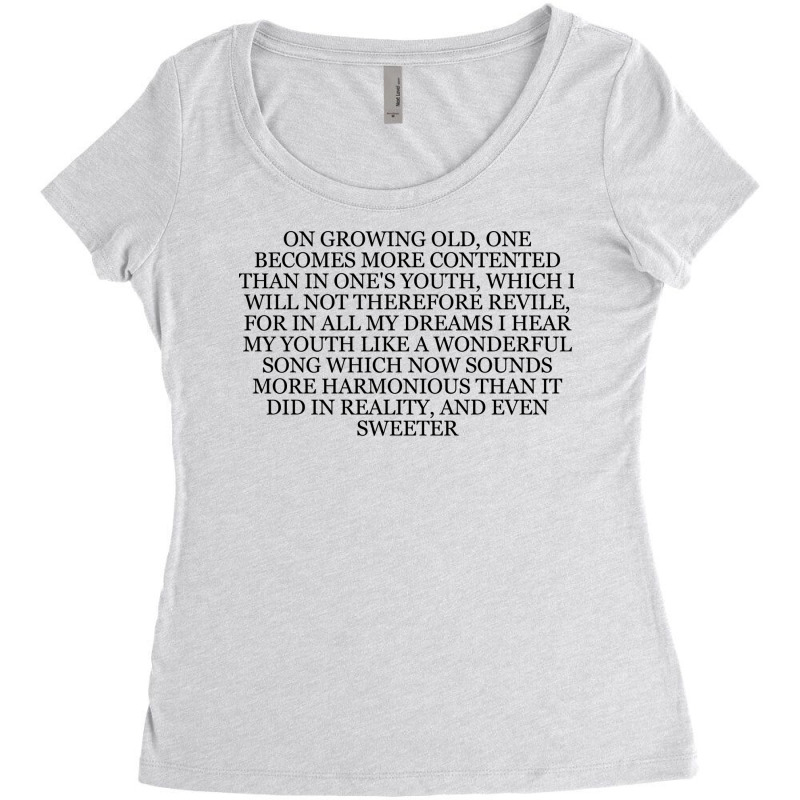 Hermann Hesse Boy Women's Triblend Scoop T-shirt by kurteljimoyn | Artistshot