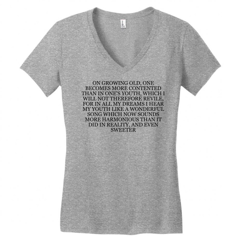 Hermann Hesse Boy Women's V-Neck T-Shirt by kurteljimoyn | Artistshot