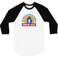 Favorite Ibew 252 3/4 Sleeve Shirt | Artistshot