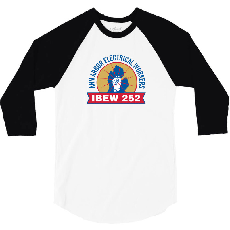 Favorite Ibew 252 3/4 Sleeve Shirt | Artistshot