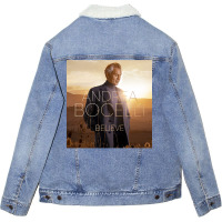 Andrea Bocelli Unisex Sherpa-lined Denim Jacket | Artistshot