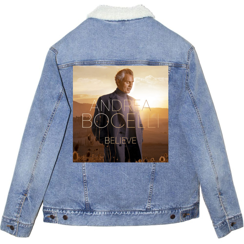 Andrea Bocelli Unisex Sherpa-Lined Denim Jacket by deurinnipahy | Artistshot