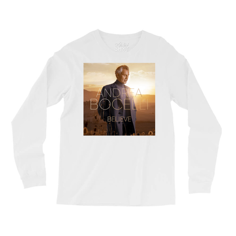 Andrea Bocelli Long Sleeve Shirts by deurinnipahy | Artistshot