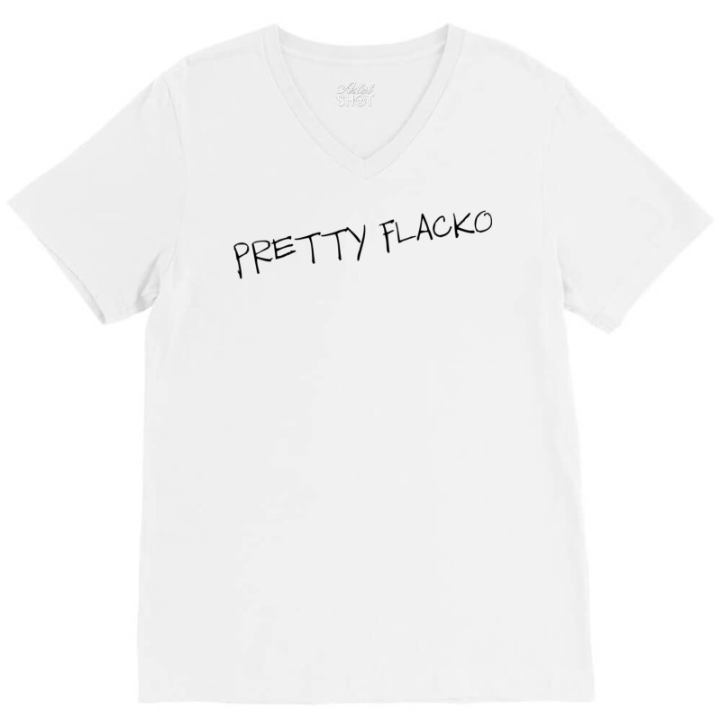 Asap Rocky   Pretty Flacko V-Neck Tee by deurinnipahy | Artistshot