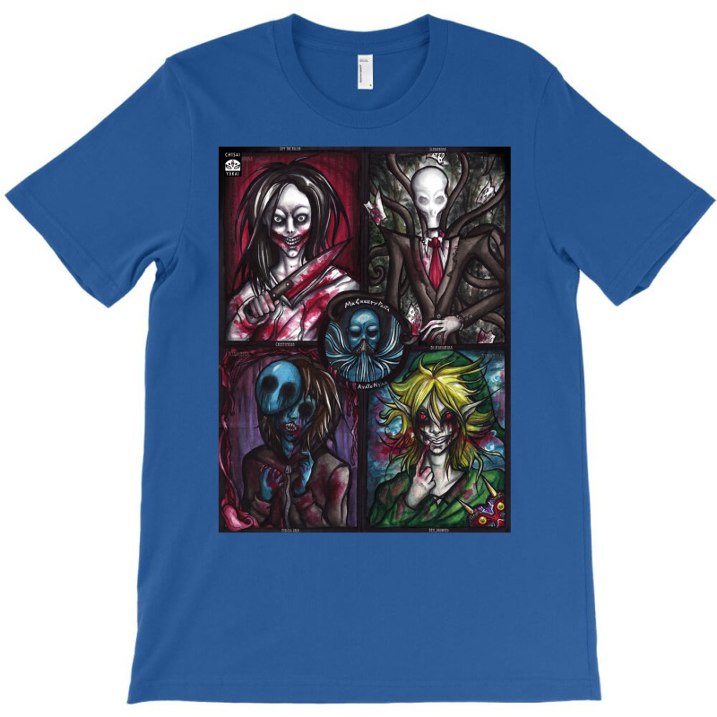 Creepypasta T-Shirt by maoznzenzew | Artistshot