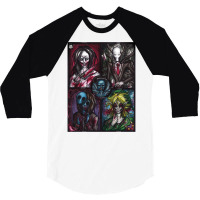 Creepypasta 3/4 Sleeve Shirt | Artistshot