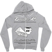 Double R Diner   Twin Peaks Zipper Hoodie | Artistshot