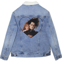 Edward And Kim Unisex Sherpa-lined Denim Jacket | Artistshot