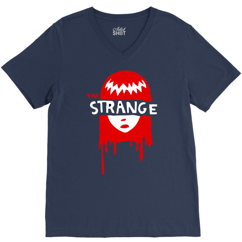 Emily Strange Gothic V-Neck Tee by maoznzenzew | Artistshot