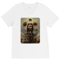 Death Sighs V-neck Tee | Artistshot