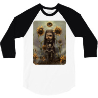 Death Sighs 3/4 Sleeve Shirt | Artistshot