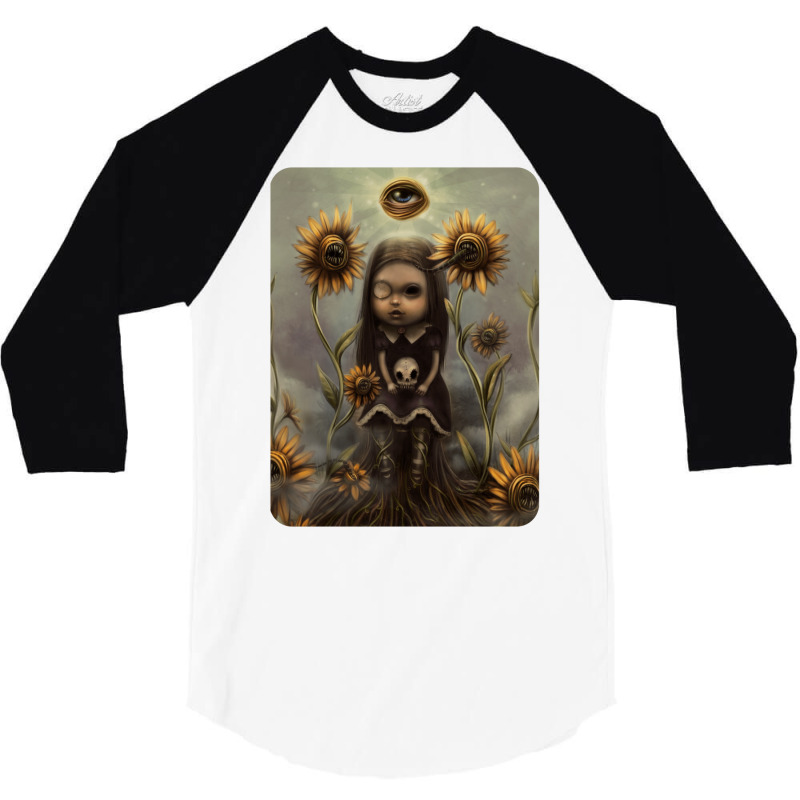 Death Sighs 3/4 Sleeve Shirt by fizzoviklea | Artistshot