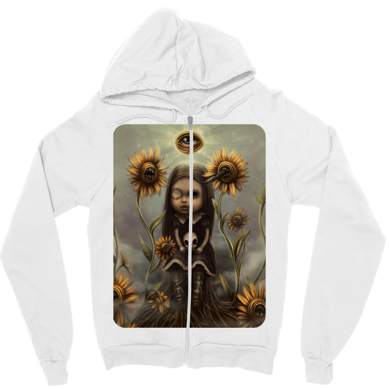 Death Sighs Zipper Hoodie by fizzoviklea | Artistshot